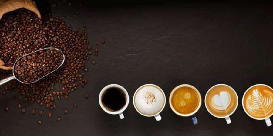 أنواع مختلفة من القهوة