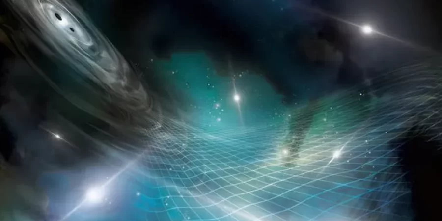 موجات الجاذبية تعد نوعا من الاضطراب الذي يحدث في نسيج الزمكان الكوني (رويترز)