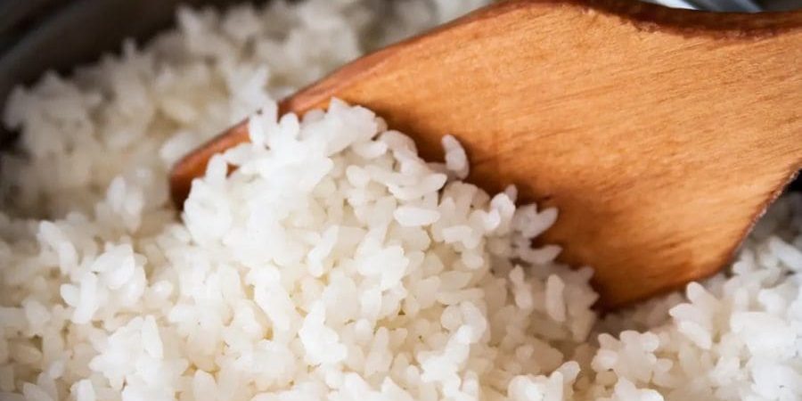 الأرز المطبوخ