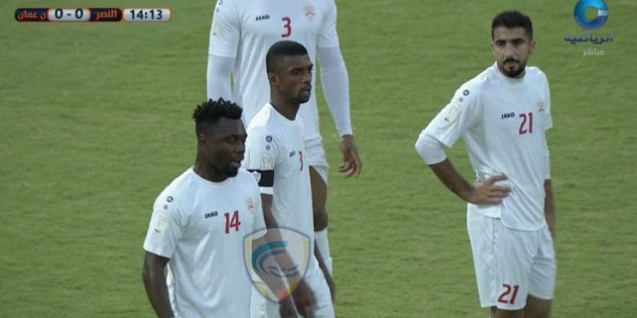 حسرة لاعبي عمان بعد الغاء ركلة الجزاء من قبل الحكم | شبكة التأمل الإعلامية