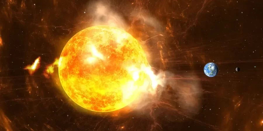 الانفجار الشمسي (تعبيرية)