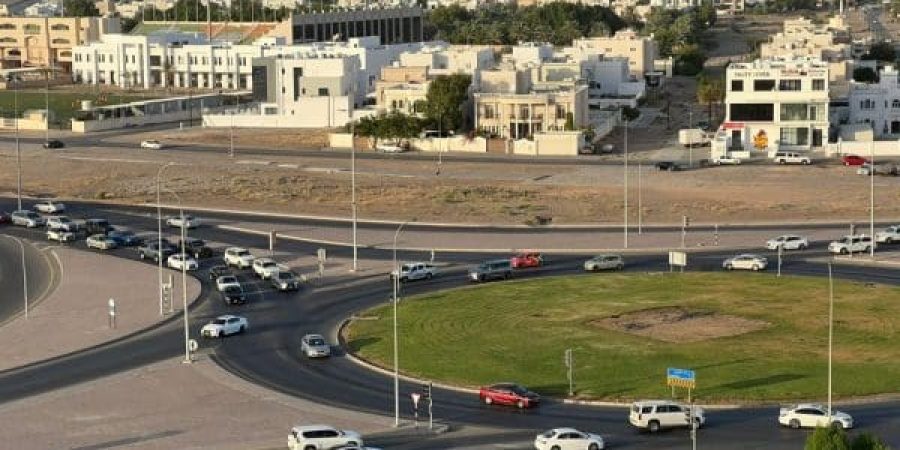 مشروع توسعة دوار الجامع بمنطقة الموالح الجنوبية