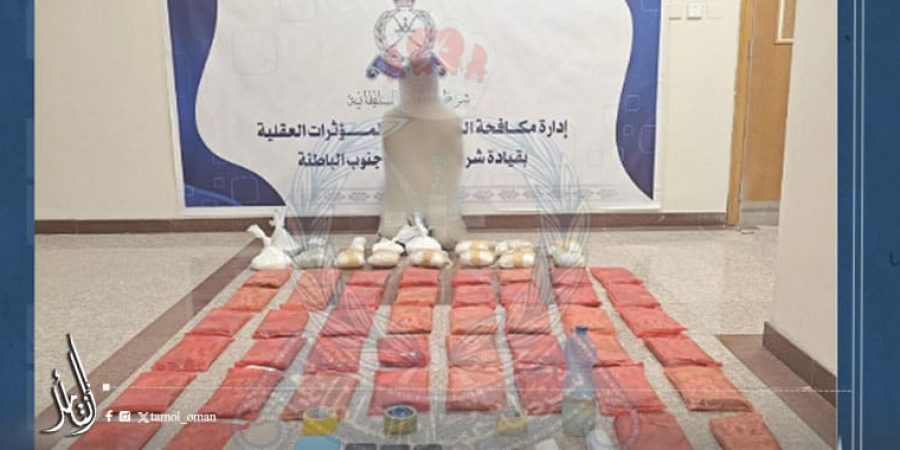 القبض على شخص من جنسية آسيوية في ولاية المصنعة