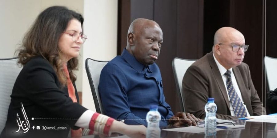 وفد منظمة العمل الدولية برئاسة معالي جيلبرت هونجبو