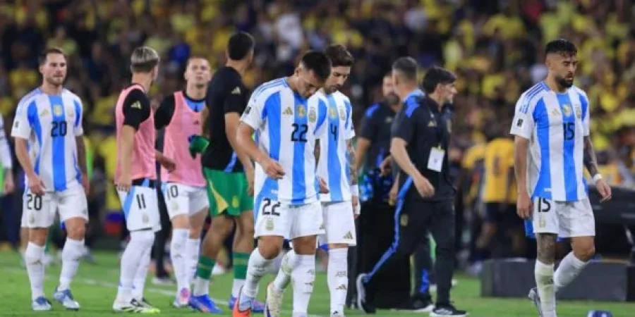 الأرجنتين تسقط أمام الإكوادور