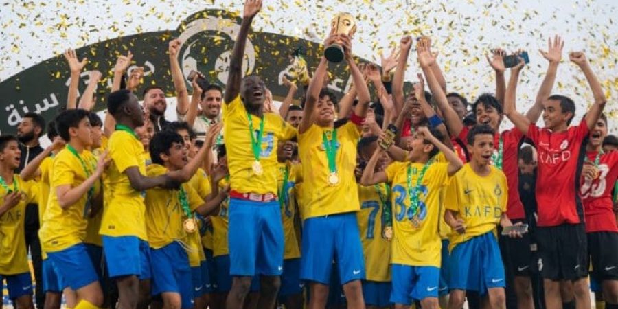 براعم النصر يتوجـون أبطالًا للدوري السعودي للبراعـم