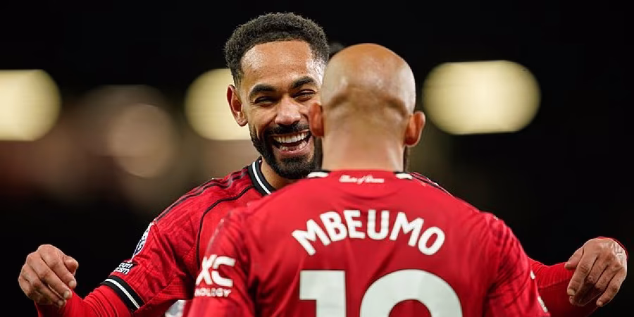 فرحة الشياطين الحمر بالفوز