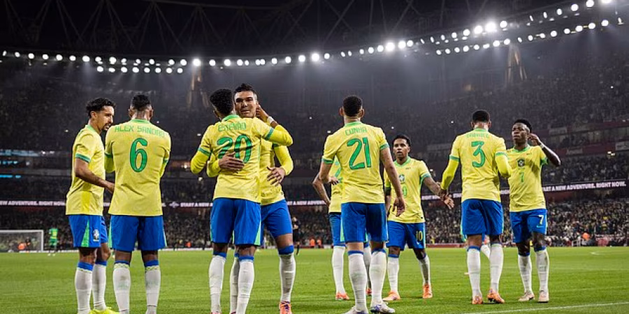 فرحة نجوم السامبا بالفوز