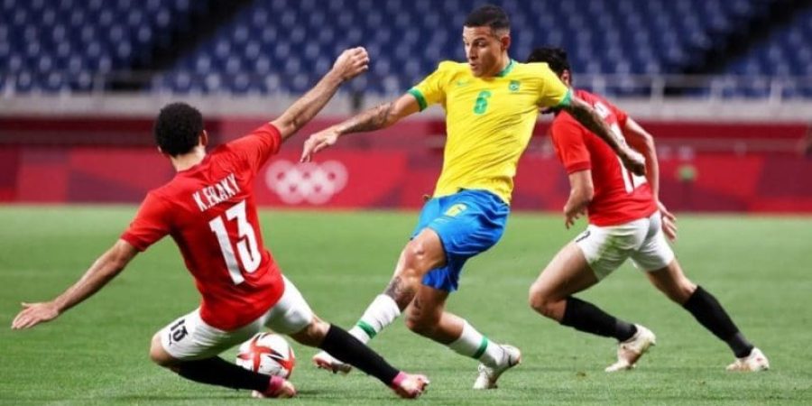 2 من لقاء البرازيل ومصر في أولمبياد طوكيو