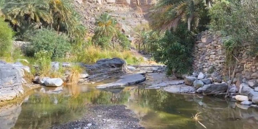 وادي نخر في سلطنة عُمان