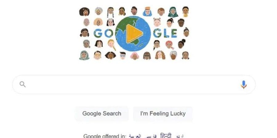 من غوغل إلى سيدات العالم.. تحية