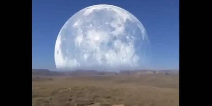 من الفيديو المتداول والمعدل رقميا