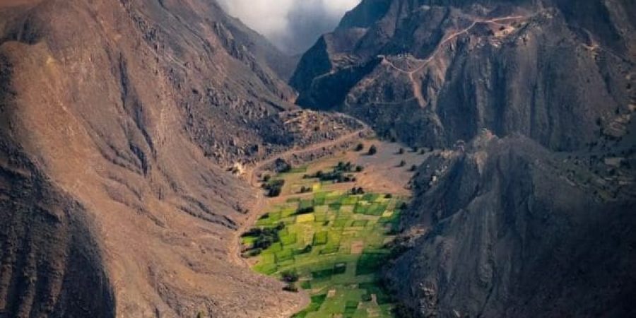 لقطات توثيقية لمنطقة السي الجبلية على ارتفاع 1200 متر تقريبا