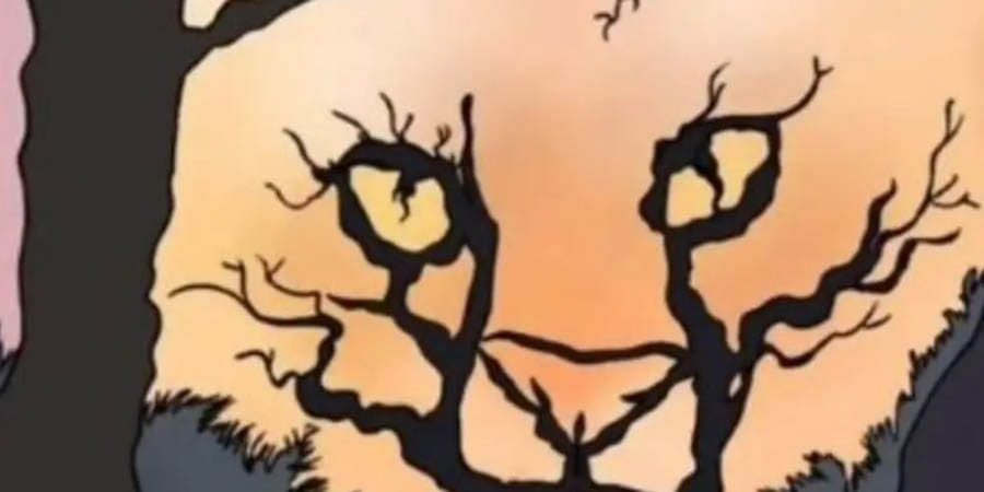 هل رأيت النمر أولاً أم الأشجار؟