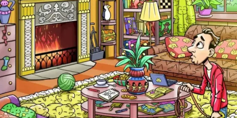 اكتشف مكان اختباء الكلب بـ11 ثانية