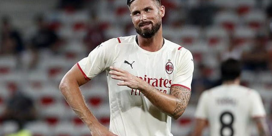 ميلان جيرو يسجل هدفه الأول مع المبلان