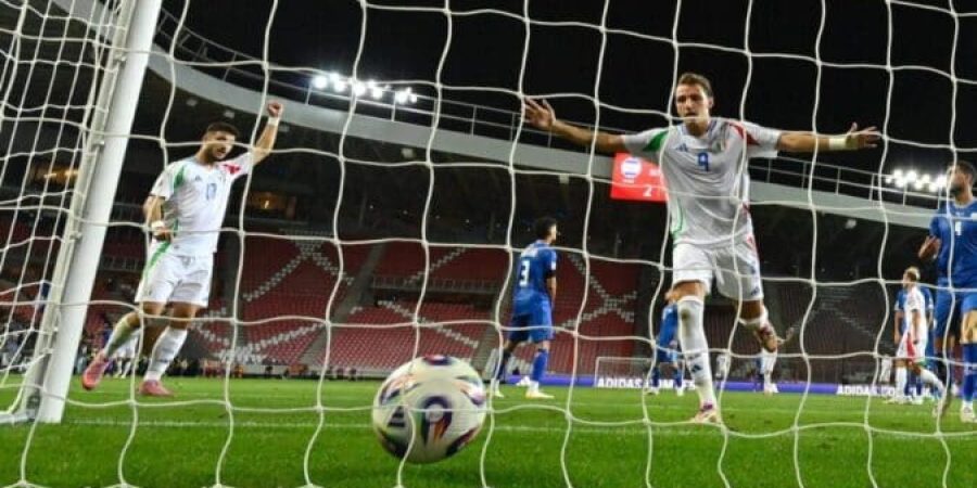 فرحة إيطالية بالهدف