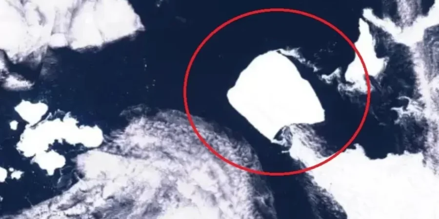 أكبر جبل جليدي في العالم