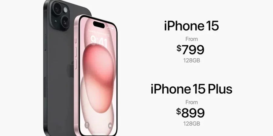 سعر آيفون 15 وآيفون 15 بلس