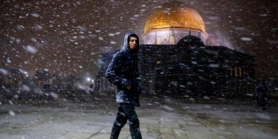 قبة الصخرة في المسجد الأقصى بالقدس
