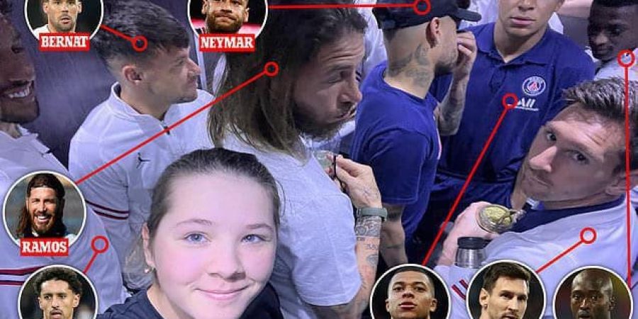 سيلفي مع 6 لاعبين