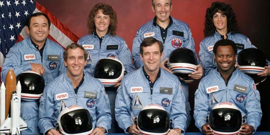 رواد الفضاء الذين توفوا أثناء كارثة تشالنجر