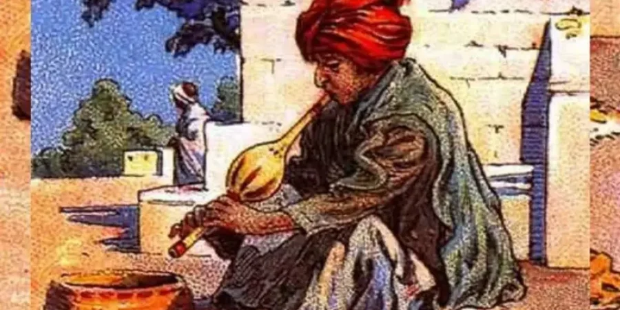 أين الأفعى في هذه الصورة التي تعود إلى عام 1926؟