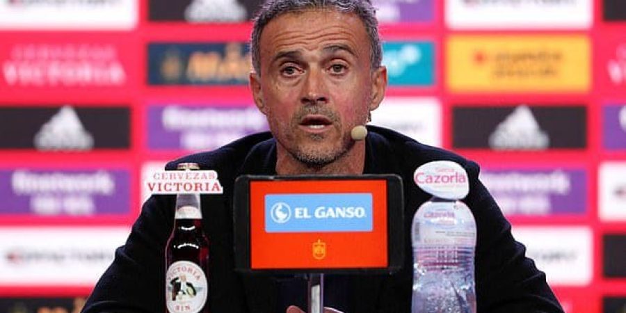 لويس إنريكي، المدير الفني لمنتخب إسبانيا