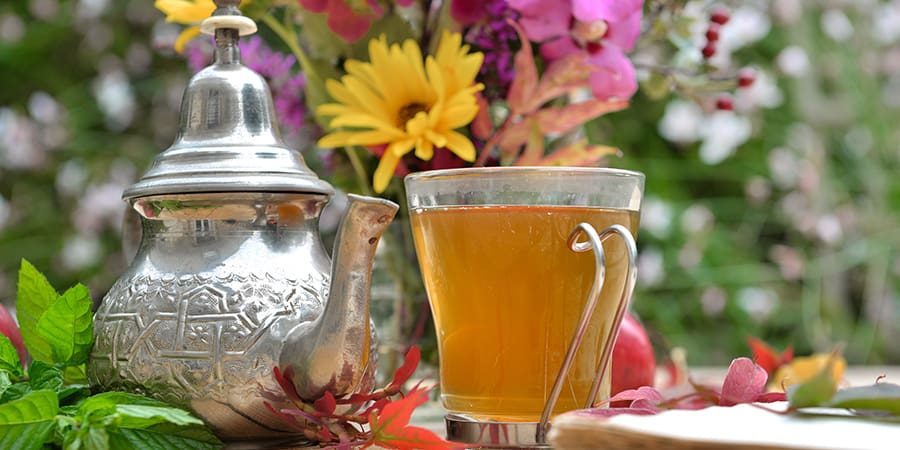 شاي الأعشاب، تعبيرية