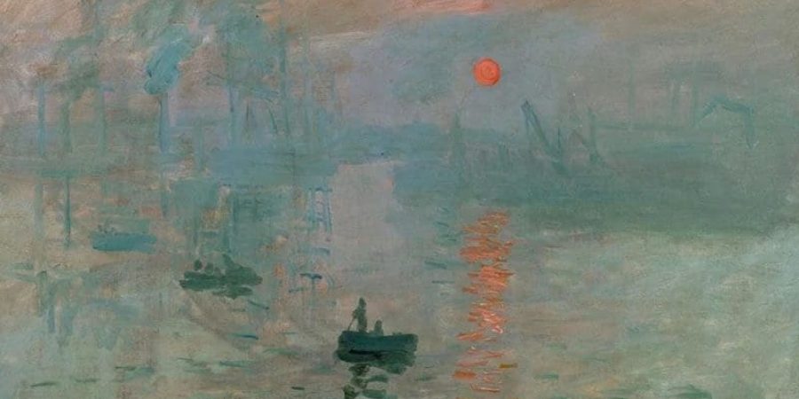 لوحة انطباع شروق الشمس (مواقع التواصل)