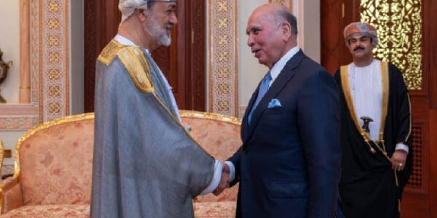 جلالة السُّلطان المعظم يتسلّم رسالة خطيّة من الرئيس العراقي