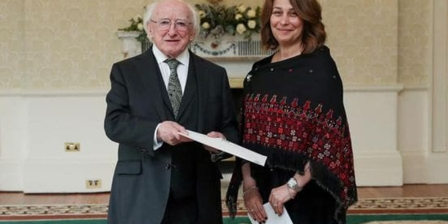 أيرلندا توافق على تعيين أول سفيرة فلسطينية