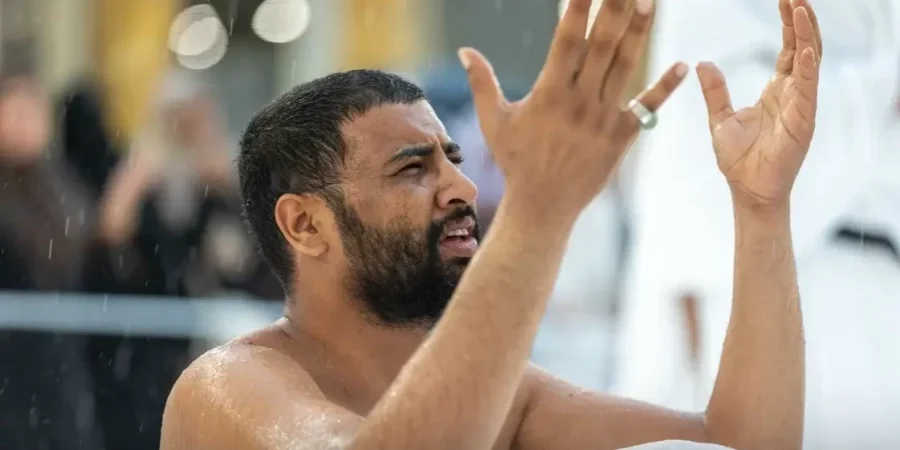 الدعاء وقت المطر