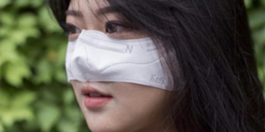 صورة متداولة للكمامة على مواقع التواصل ومواقع البيع على الإنترنت.