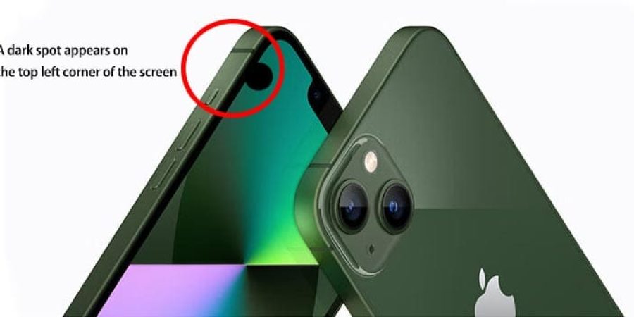 ظهور نقطة سوداء على شاشات هواتف آيفون