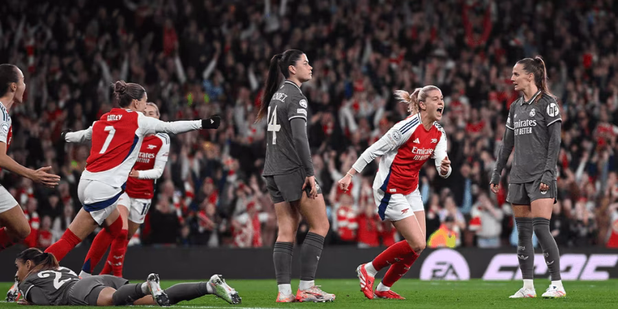 سيدات آرسنال تهزم ريال مدريد