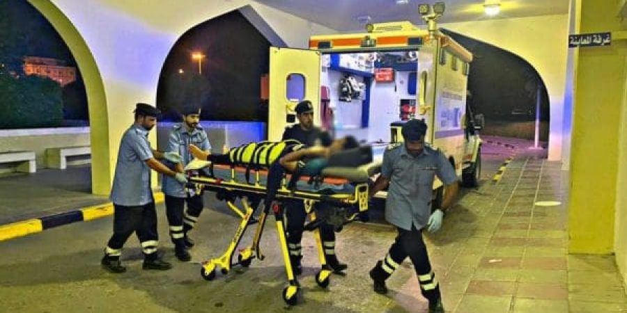 FZaSFkpWYAAQGk7 إصابة شخص بأحد الجبال بولاية الرستاق