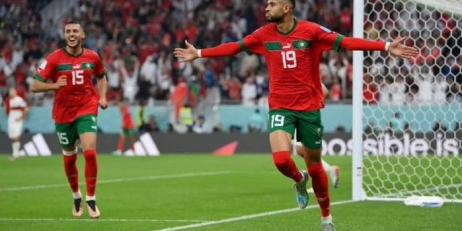 فرحة يوسف النصيري بهدف الفوز