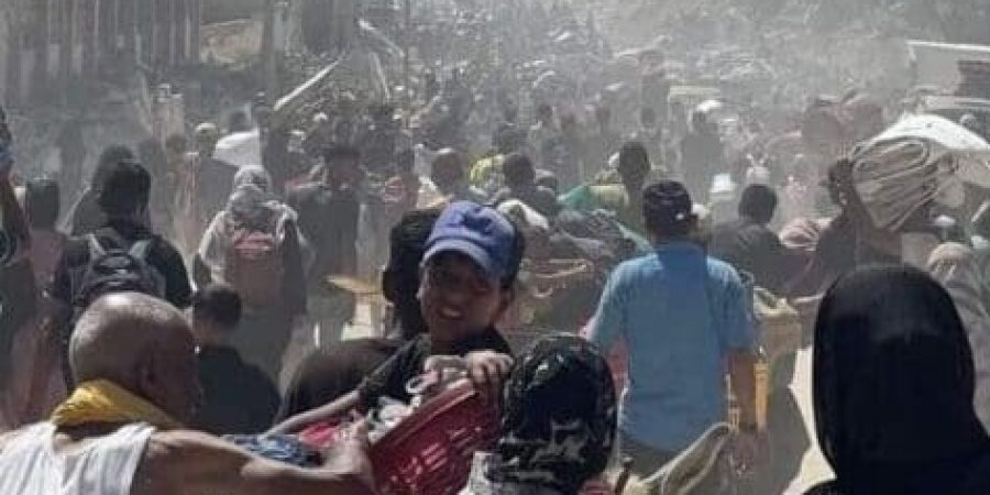 صورة مباشرة من مسلسل النزوح الذي لا يتوقف في غزة