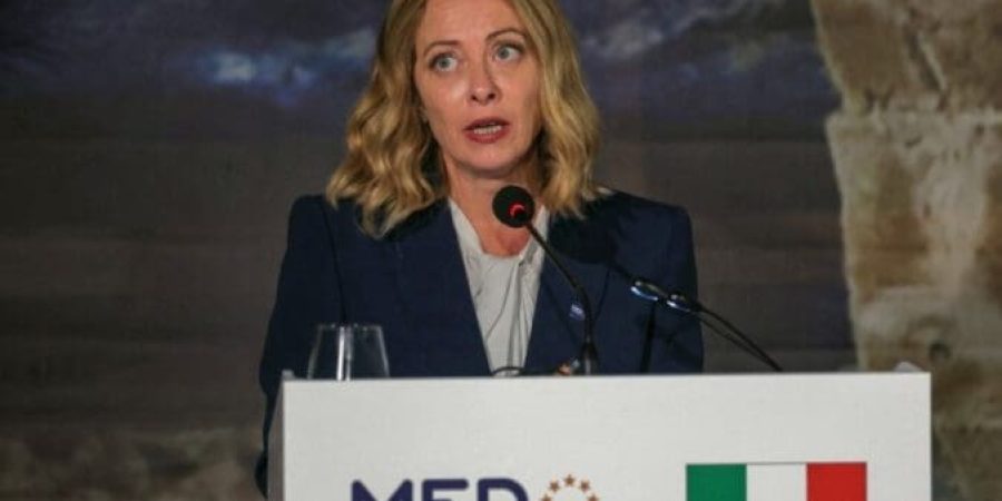 جورجيا ميلوني رئيسة وزراء الجمهورية الإيطالية