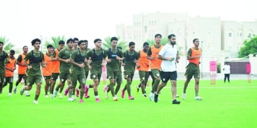 جانب من تدريبات منتخبنا الوطني للشباب