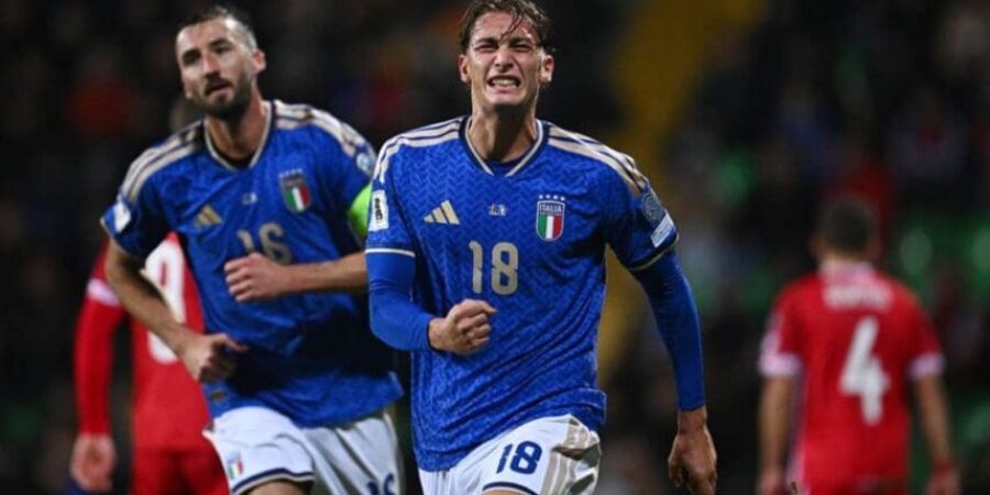 فرحة إيطالية بالفوز