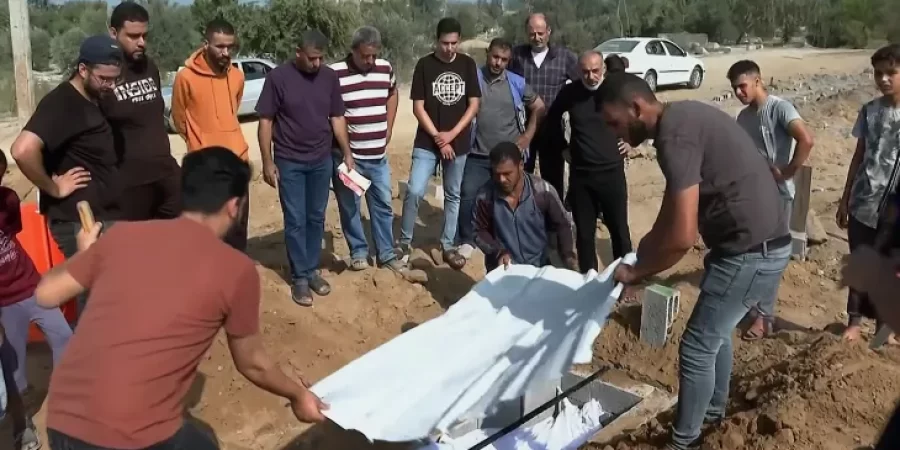 أزمة قبور بغزة