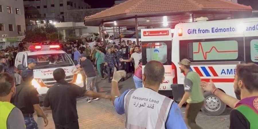 500 شهيد إثر قصف إسرائيلي لمستشفى "المعمداني"