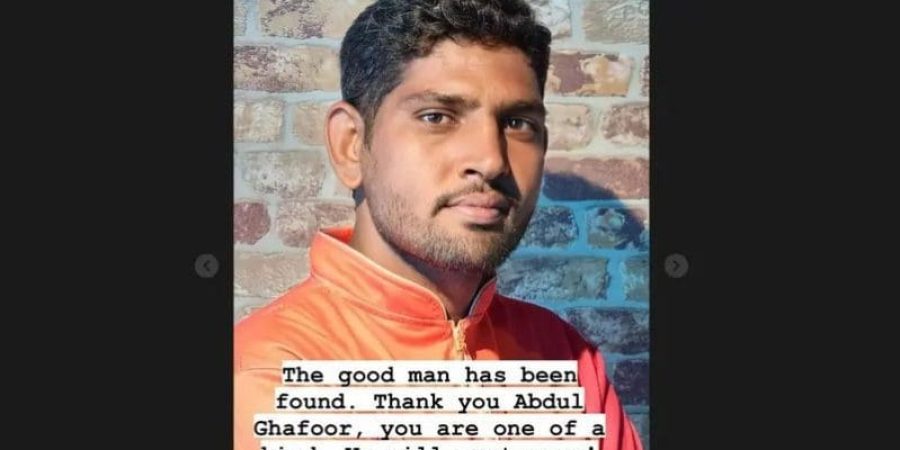 سائق الدراجة عبدالغفور