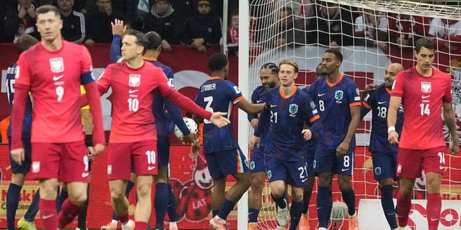 فرحة هولندية بعد التعادل