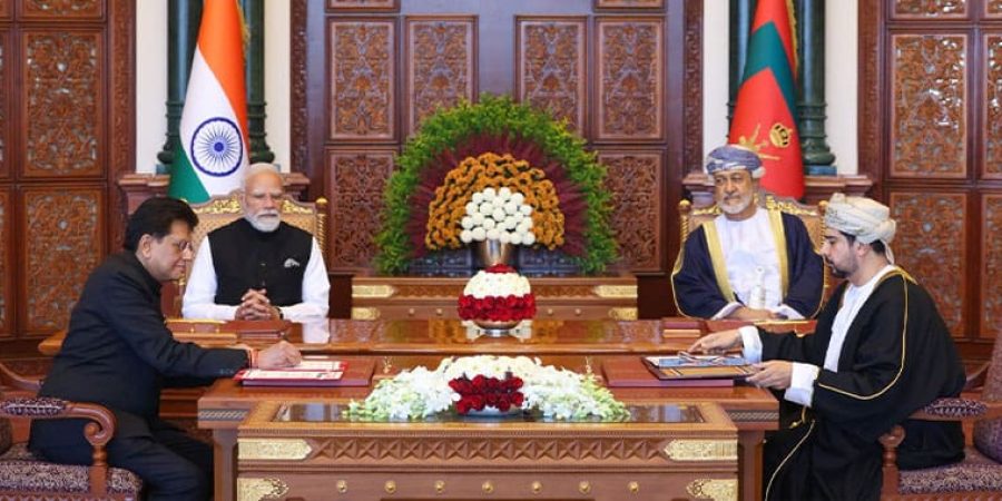 توقيع اتفاقية الشراكة الاقتصادية مع عُمان