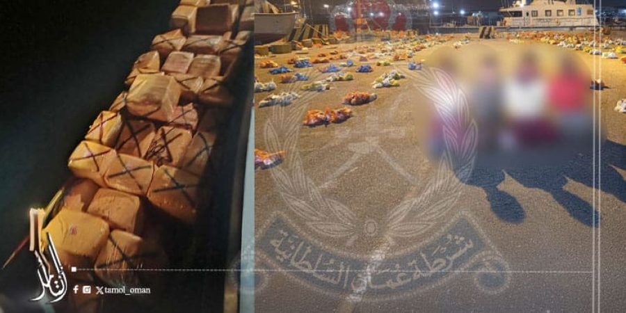 القبض-على-3 شرطة عمان السلطانية تلقي القبض على أربعة يمنيين