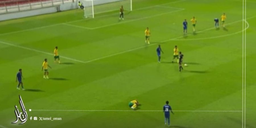 لقطة من مباراة النصر والسيب في الدوري
