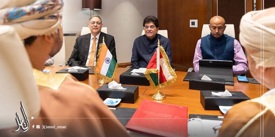 بحث تعزيز التعاون الاقتصادي والتجاري بين سلطنة عُمان والهند